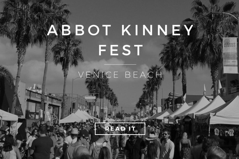 Thank you Abbot Kinney Fest! BEETxBEET