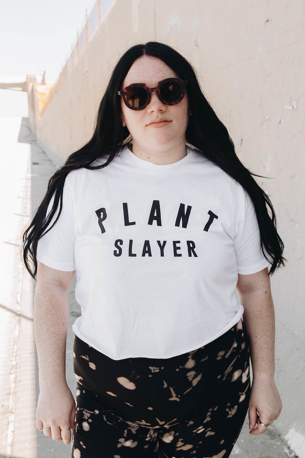 Plant Slayer Crop Tee