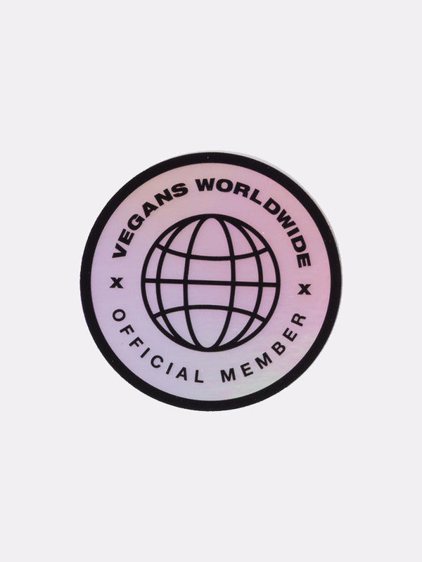 Vegans Worldwide Holographic Circle