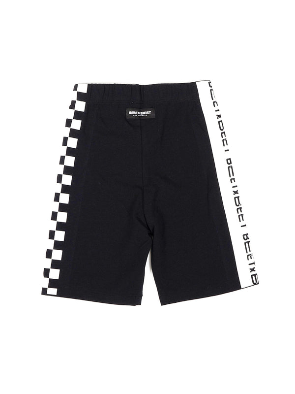 BxB Checkered Biker Shorts