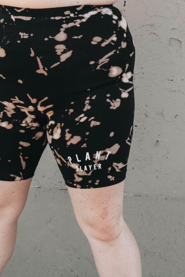 Plant Slayer Biker Shorts Custom Dye