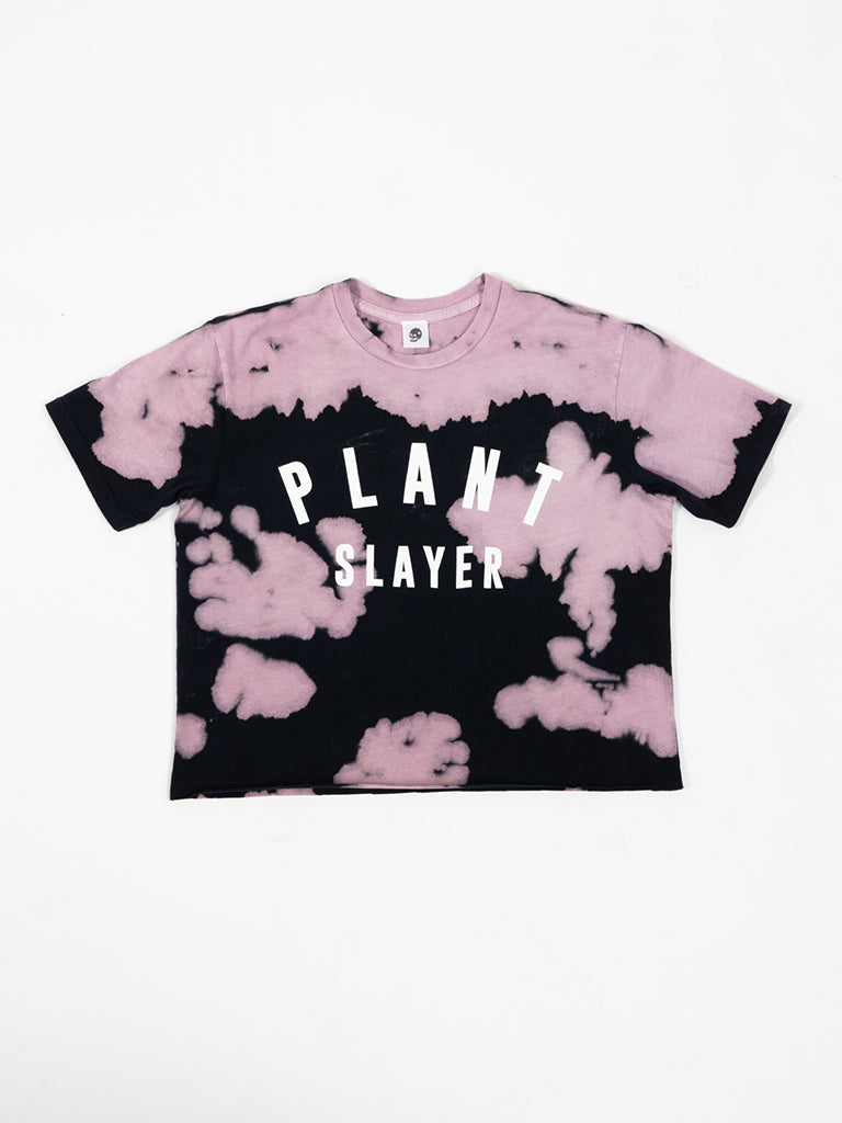 ★BROWNBREATH★ W TAG CROP TEE PURPLE W TAG CROP TEE - PURPLE - Brownbreath Online Store